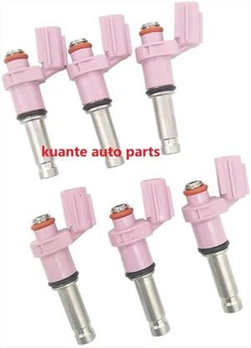 6pcs 23209-31070 23250-31070 kim phun nhiên liệu FJ786 cho Lexus GS350 là 350 3. 5L V 6 2007-2013}