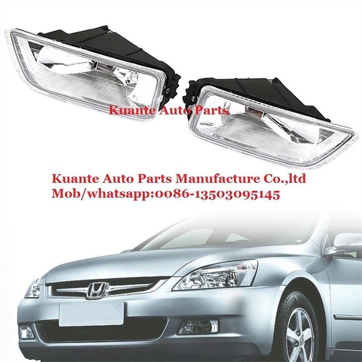 Thay thế đèn sương mù hình chữ nhật cho Honda Accord 2003-2007 33901-SDA-H01 33951-SDA-H01