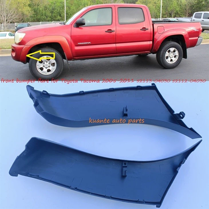 Tacoma 2011 front bumper flare